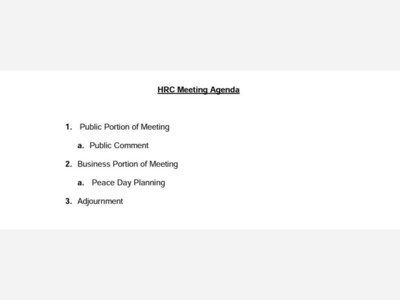 Human Relations Council Meeting