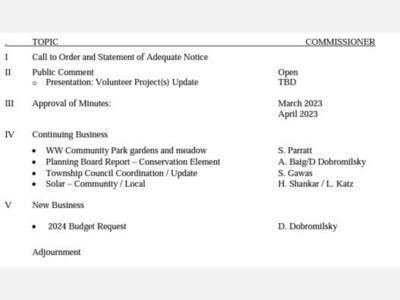 Environmental Commission Meeting