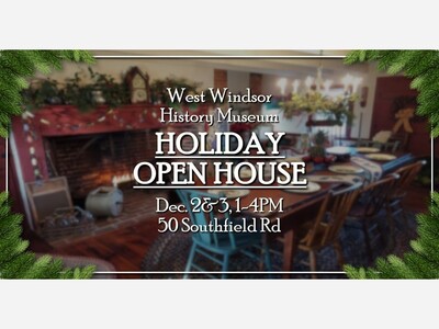 West Windsor History Museum Holiday Open House