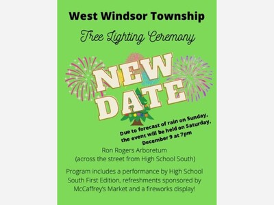 West Windsor Township Tree Lighting Ceremony