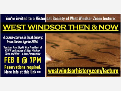 West Windsor History Lecture