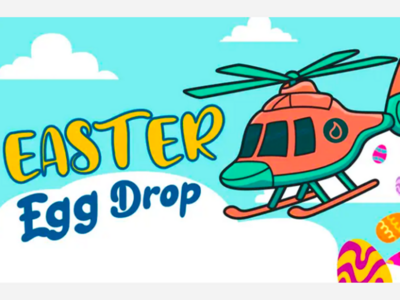 Helicopter Easter Egg Drop