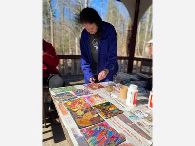 ‘Herrontown Woods Community Appreciation Collage’ Art Project Monthly Meeting