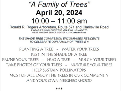 WW Shade Tree Commission Arbor Day Celebration
