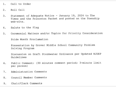 WW Town Council Meeting