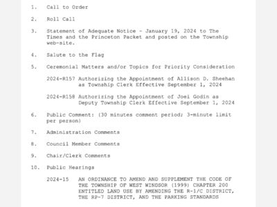 WW Town Council Meeting