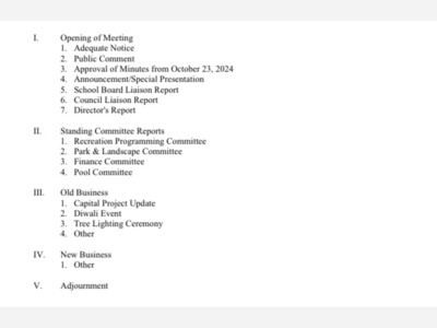 WW Recreation Board of Commissioners Meeting 