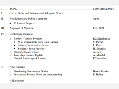 WW Environmental Commission Meeting