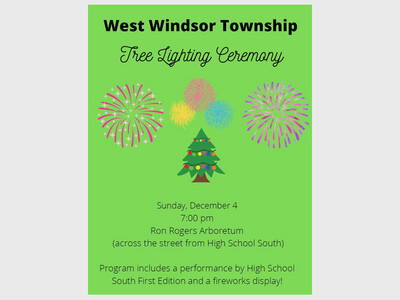 West Windsor Tree Lighting